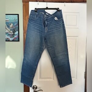 Old Navy Women's Blue Boyfriend Jeans